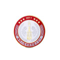 Round Enamel Badge, Stempel Special Logo Abzeichen (GZHY-FFL-013)